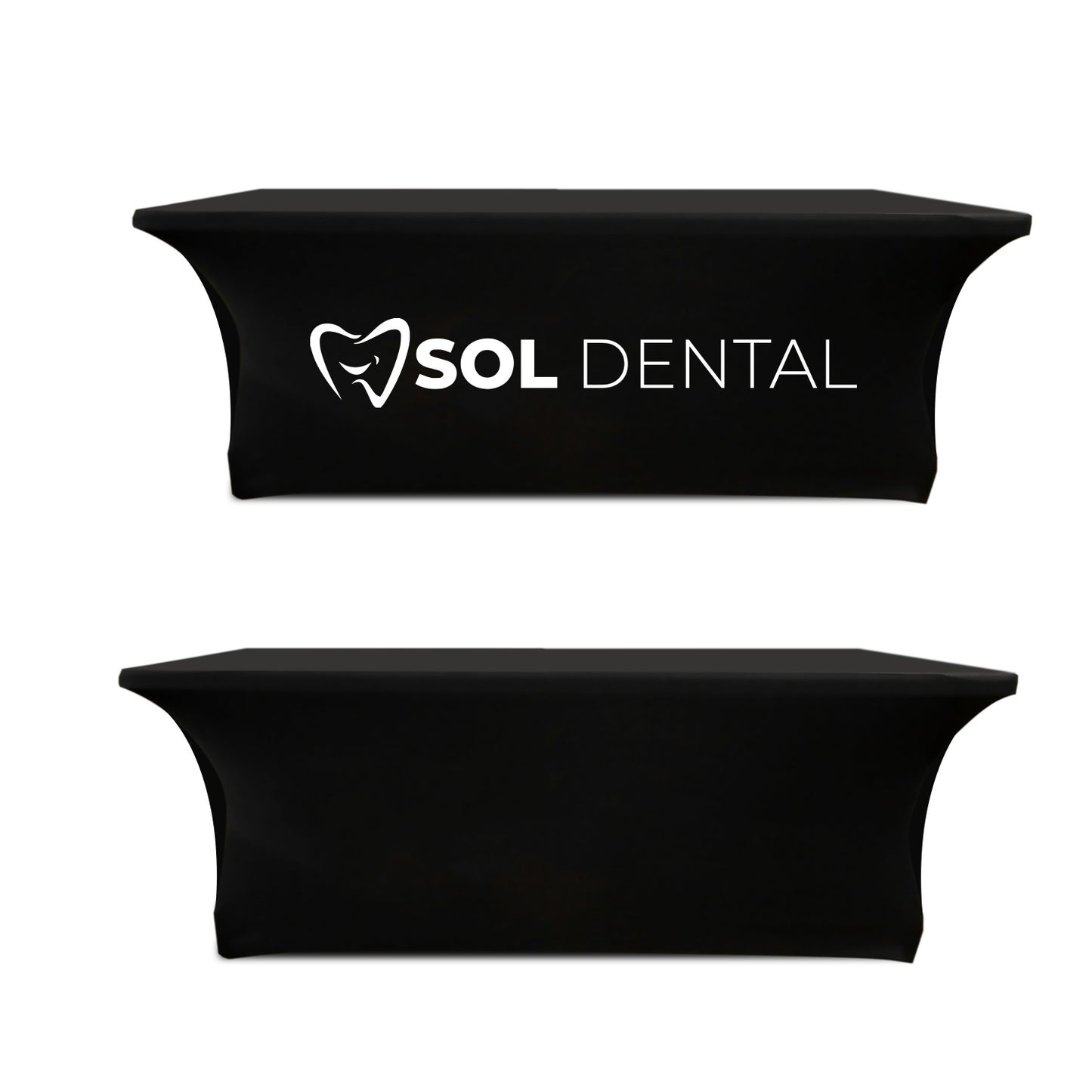 4-Sided 8ft Stretch Table Cover