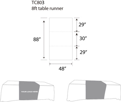 8ft Cost-effective Table Runner