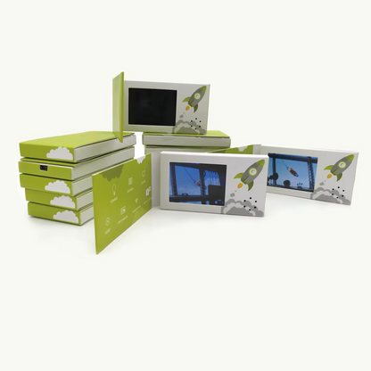 2.4" LCD Screen Video Business Card