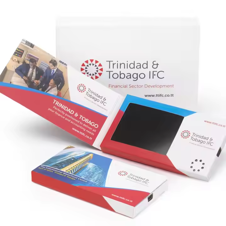 2.4" LCD Screen Video Business Card