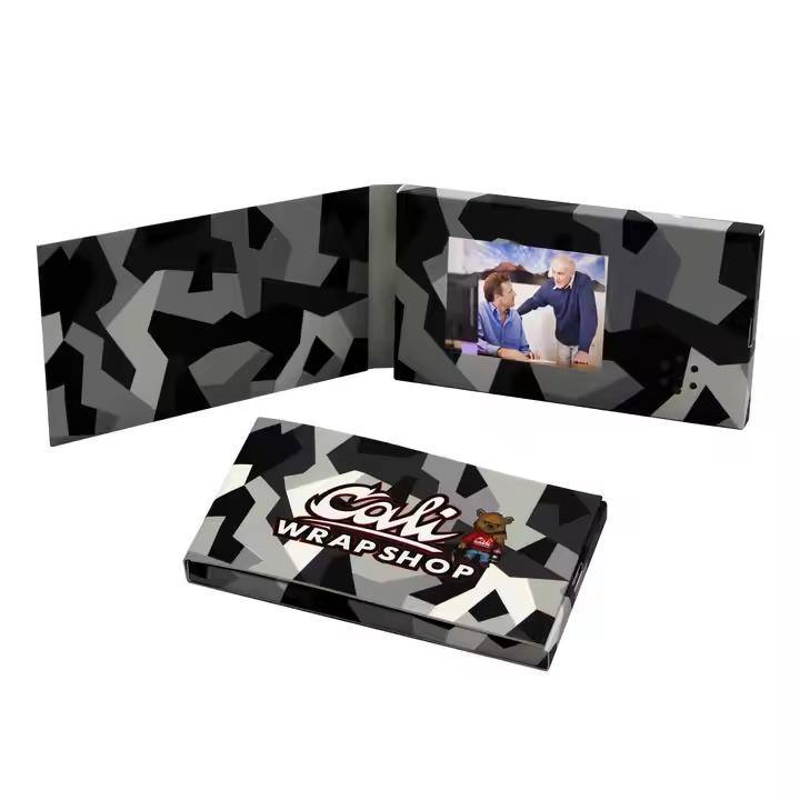 2.4" LCD Screen Video Business Card