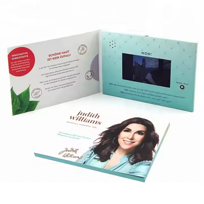 4.0" HD Screen A5 Video Brochure