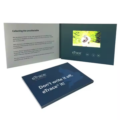 4.0" HD Screen A5 Video Brochure