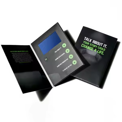 4.5" HD Screen A5 Video Brochure