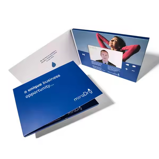 4.5" HD Screen A5 Video Brochure