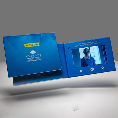 5.0" HD Screen A5 Video Brochure
