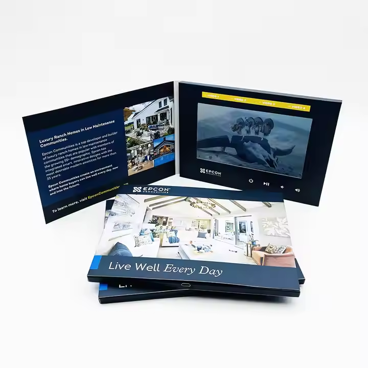 7.0" IPS Screen A5 Video Brochure