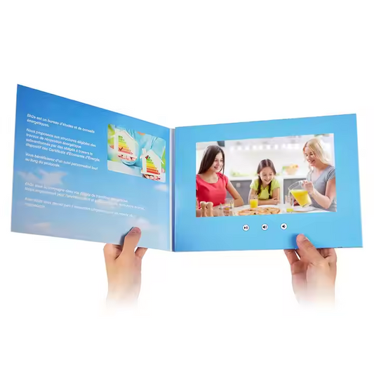 10.1" Screen A4 Video Brochure